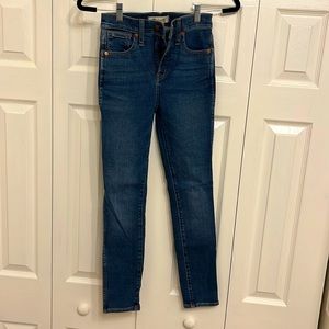 Madewell 10” high rise skinny 23 petite